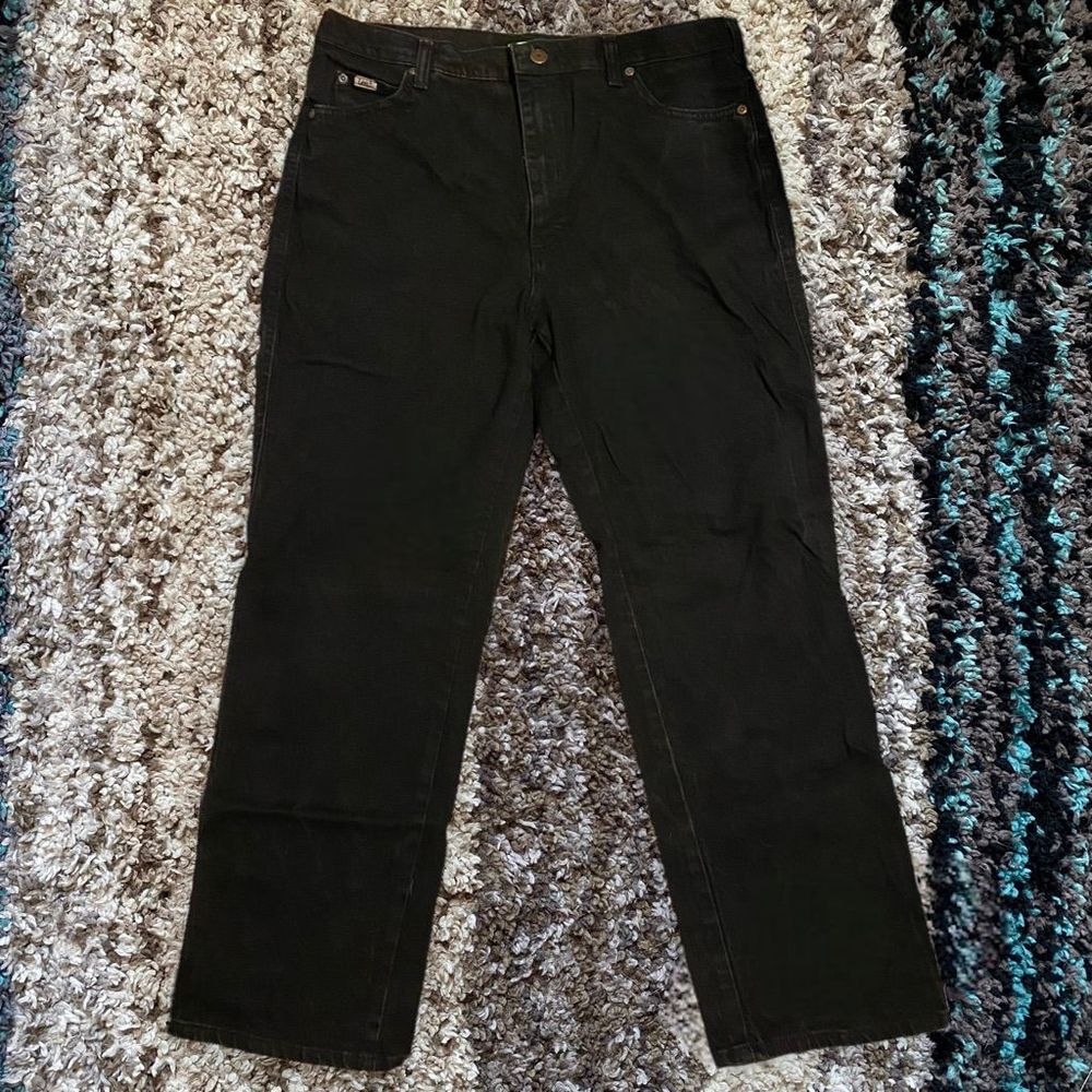 Women’s Lee Size 14 Short Black Pants